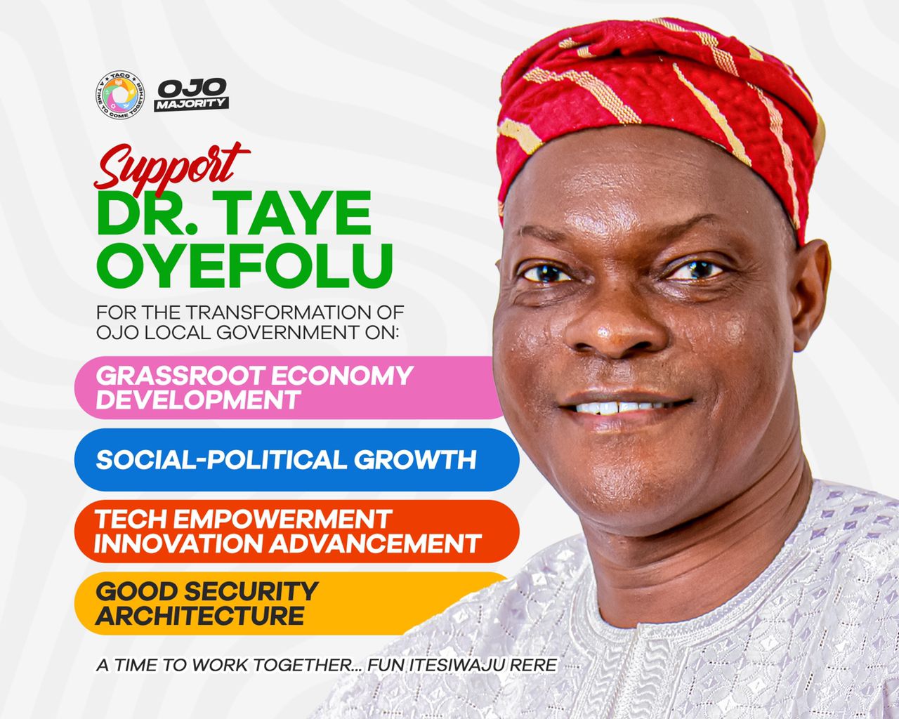 Transformation of Ojo Local Government.